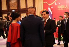 中国驻泰国使馆举办庆祝建军96周年招待会